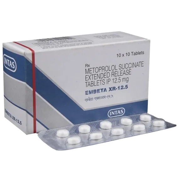 embeta xr 12.5mg tablet 10's